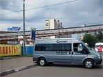 Бесплатный автобус Genser в пункт аренды автомобилей АрендаАвто-нхд на ул.Добролюбова